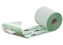 Grünliche Bodenfolie in Rollenform 