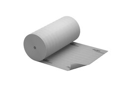 Rolle mit ausgerollter Schutzfolie.