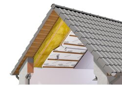 Dachaufbau, technische Grafik
