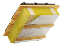 Technische Grafik, Dachaufbau