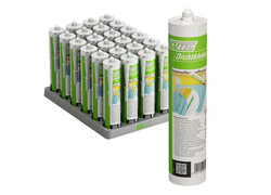 ICUTEC Dichtkleber-Palette, Nahaufnahme ICUTEC Dichtkleber vorne rechts