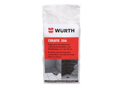 Fugenmörtel CERAfix 506, im weißen Sack verpackt, stehend