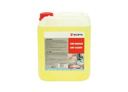 Werkstattreiniger BMF, gelbe Flüssigkeit im transparenten Kanister