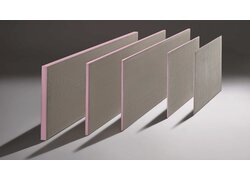 Austrotherm Uniplatten, aufgereiht von groß zu klein