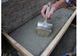 Baumit MultiMörtel MULTI 61, Treppenstufe mit Mörtel füllen