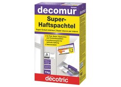 decomur Super-Haftspachtel, im Karton verpackt, 1kg