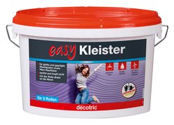 Eimer, Kleister, Rot