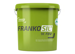 Grüner Eimer mit dem Schriftzug FRANKOSIL® 1K FBV
