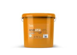 Orangener Eimer mit FUGENLIQUID JF200 R