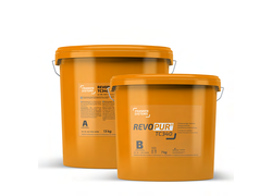 Zwei orangene Eimer REVOPUR® TC 340