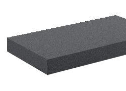 EPS, Dämmplatte, schwarz