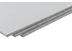 Powerpanel H2O, drei weiße Platten übereinander
