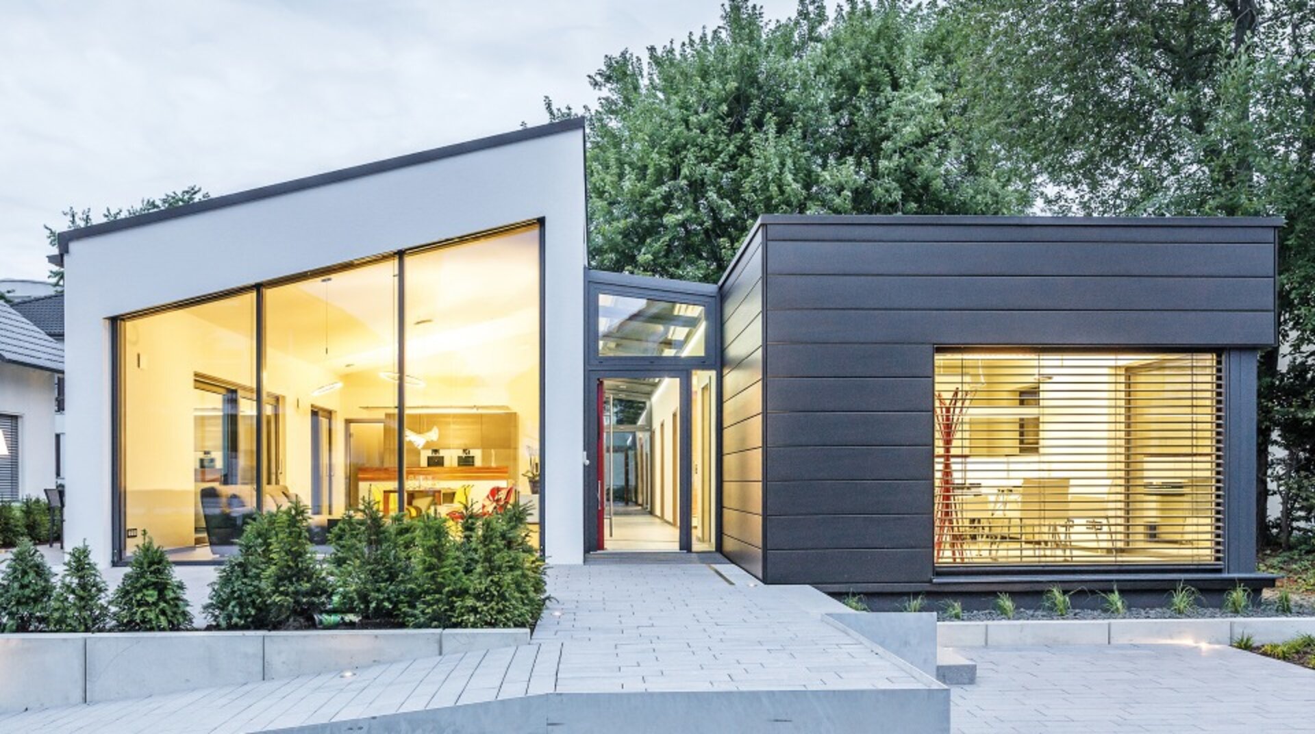 Musterhaus Fellbach, Außenansicht