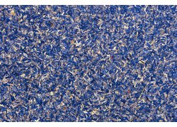 Getrocknete blaue Kornblumenblätter in Nahaufnahme