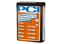 Flexmörtel S2, im Sack verpackt, stehend