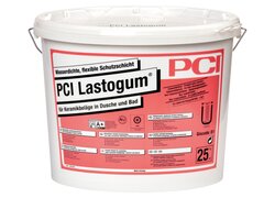 Lastogum, im weißen Eimer