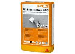 Oranger Sack PCI Flexkleber