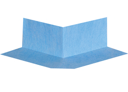 PCI Pecitape 90° A, blaue Ecke vor weißem Hintergrund