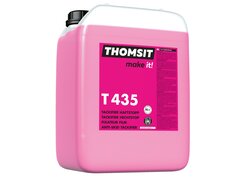 T 435 Tackifier Haftstopp, pinke Flüssigkeit im transparenten Eimer