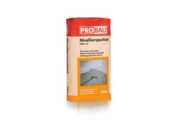 Nivellierspachtel, verpackt im Sack, stehend