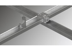 Metallkonstruktion mit Verbindungsteilen