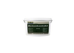 Betonkontakt, in weißem Eimer