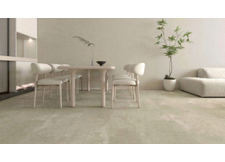 Esszimmeransicht,  Steindekor 9300 Beton beige