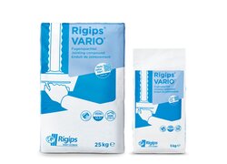 Rigips VARIO Fugenspachtel, im Sack verpackt, zwei verschiedene Größen