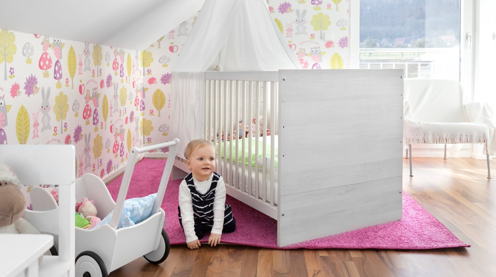 SchwörerHaus Willbold Ehringen, Kinderzimmer, Mädchen, rosa