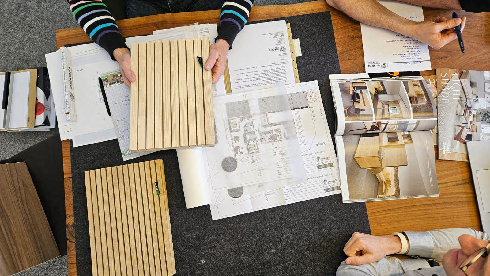 Planung der Inneneinrichtung mit arsinteria Planung der Inneneinrichtung mit arsinteria