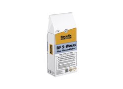 Racofix RF5-weiss- Flex-Fliesenkleber, im weißen Sack stehend