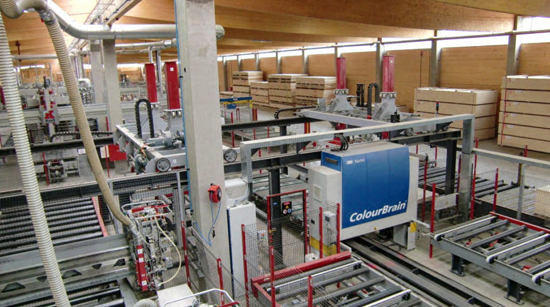 Produktion der Tilly Holzindustrie GmbH