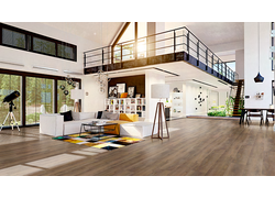 Raumszene, Galerie, Wohnzimmer, Bodenbelag
