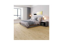 Raumansicht Bodenbelag SPC 3.5-0.2 in der Farbe Conway Oak | © b!design