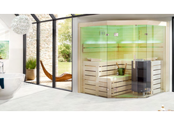 Raumszene, Sauna, Bodenbelag