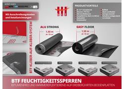 Produktübersicht Feuchtigkeitssperre 